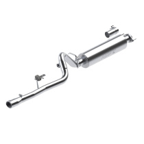 1986-2001 Jeep Cherokee 4.0L 2.5'' Catback Sportavgassystem Singelutblås T409 MBRP